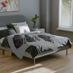 2019 ZR1 C7 Illustration Velveteen Blanket | Triple View Sports Car