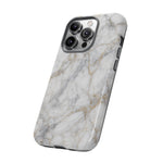 White Marble Pattern Phone Case | Tough Cover