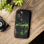 Camaro ZL1 Neon Green Muscle Car phone case | Tough Cover