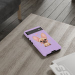 French Bulldog Bat Ears Kawaii Pet Dog Art Tough Phone Case