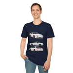 1989 240SX Car Illustration T-Shirt | JDM Coupe Side Front Rear