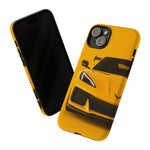 Yellow C8 Corvette Studio Tough Phone Case