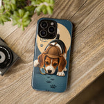 Beagle Nose Detective Phone Case Funny Dog Lover Gift