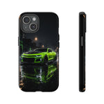 Camaro ZL1 Neon Green Muscle Car phone case | Tough Cover