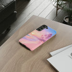 Pastel Beach Sunset Haze Vaporwave Art Tough Phone Case