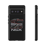 NSX Dual View Black Red JDM Sports Car Tough Phone Case Gift