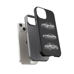 Silver Prelude Sports Coupe Tough Phone Case for JDM Fans