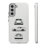 1993 Supra A80 White Triple View JDM Tough Phone Case Cover