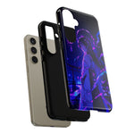 Neon Shrine Maiden phone case | Tough Case, anime vaporwave