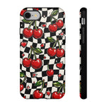 Cherry Checkerboard Classic Art Tough Phone Case