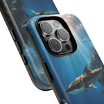 Cobia Reef Phone Case, Shaft of Light Ocean Fishing Tough Cover