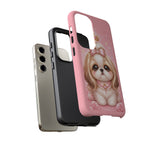 Shih Tzu Princess Kawaii Chibi Puppy Pet Dog Art Tough Phone Case