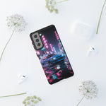 Skyline GT-R Tokyo Rain JDM Night Art Tough Phone Case