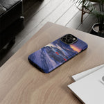 R34 GTR Skyline Snow Country Drift JDM Tough Phone Case