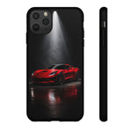Spotlight Red C7 Stingray Reborn Tough Phone Case