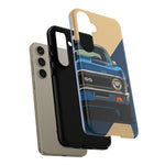 1970 Chevy Nova SS Marina Blue Tough Phone Case