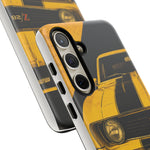 Z28 Yellow Camaro Retro Poster Tough Phone Case