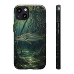 Snook Phone Case, Mangrove Sunbeam Painterly Marine Art Cover, Gift