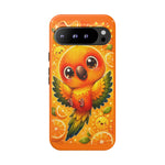 Sun Conure Kawaii Citrus Art Tough Phone Case