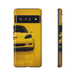 Yellow C6 Z06 Corvette Studio Tough Phone Case