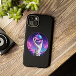 Marble Hand Orb Synthwave Phone Case Mythic Tough Case