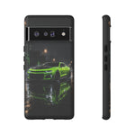 Camaro ZL1 Neon Green Muscle Car phone case | Tough Cover