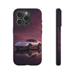 Soft White C3 Corvette Mauve Sky Phone Case