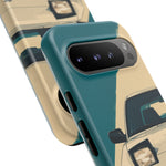 S13 Teal White Pop-up Tough Phone Case for JDM Fans