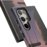Temple Bell Sunset Phone Case Japan Zen Tough Case