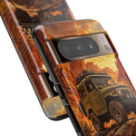 Land Cruiser FJ40 Classic 4x4 Red Rock Canyon Art Tough Phone Case