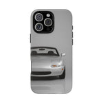 Silver Miata Phone Case, NA Roadster 90s JDM Cover, Gift for Guys