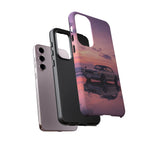 Silver Hakosuka Skyline Mirror Lake Tough Phone Case