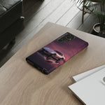 Soft White C3 Corvette Mauve Sky Phone Case