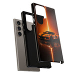 Z06 C8 Phone Case, Orange Racing Livery Studio Cover