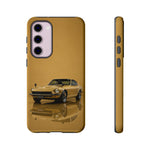 Antique Gold Fairlady Z Phone Case, Classic JDM Tough Cover