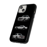 Silver Hakosuka Skyline Classic Sports Car Tough Phone Case for JDM Fans