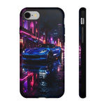 Blue C7 Neon District Tough Phone Case
