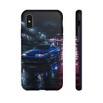 Skyline GT-R R32 Bayside Blue JDM Art Phone Case