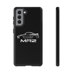MR2 White Side Silhouette JDM Tough Phone Case Cover Gift