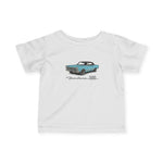 Ford Fairlane 500 Baby Tee Toddler Shirt Classic Car Convertible Graphic Top