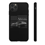 1970 Chevy Nova Phone Case Black Classic Muscle Car Tough Cover