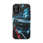 C8 Rain Tunnel Phone Case Racing Tough Case for Corvette Drivers