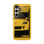 S2000 Spa Yellow Retro 90s JDM Car Tough Phone Case