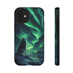 Husky Dog Aurora Watch Tough Phone Case