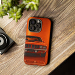 Orange Cuda Phone Case, 71 Classic Muscle Car Tough Cover