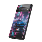 Skyline GT-R Tokyo Rain JDM Night Art Tough Phone Case