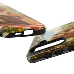 Cocker Spaniel Picnic Scene phone case | vintage dog art