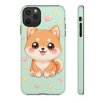 Shiba Inu Kawaii Chibi Smile Pet Dog Art Tough Phone Case