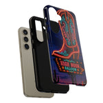 Neon Cowboy Boot phone case | High Noon Saloon design