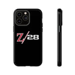 Fisrt Gen Z28 Logo Phone Case for Camaro Fans, Tough Protective Cover